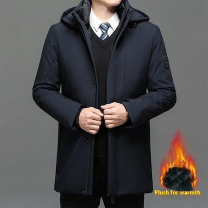 Men's Jacket Coat Thickened Plus Size Cotton Clothes