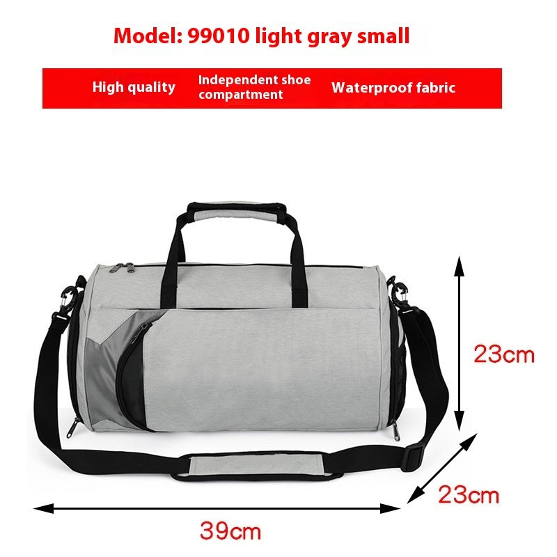 Men's Portable Color Blocked Travel Crossbody Bag