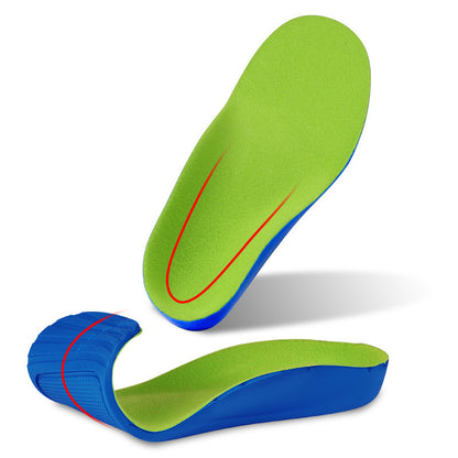 Flat foot orthopedic insole ,Plantar Arch Support Orthopedic Insoles Help Alleviate Heel Pain Shock Absorption Comfortable Inserts