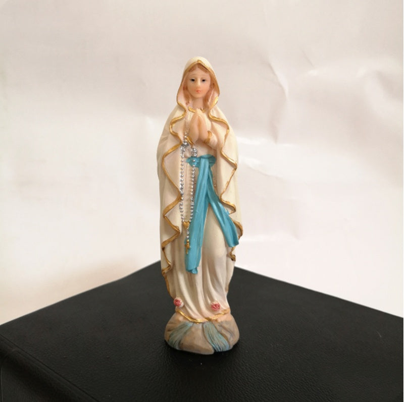 Virgin Mary small  desktop figurine