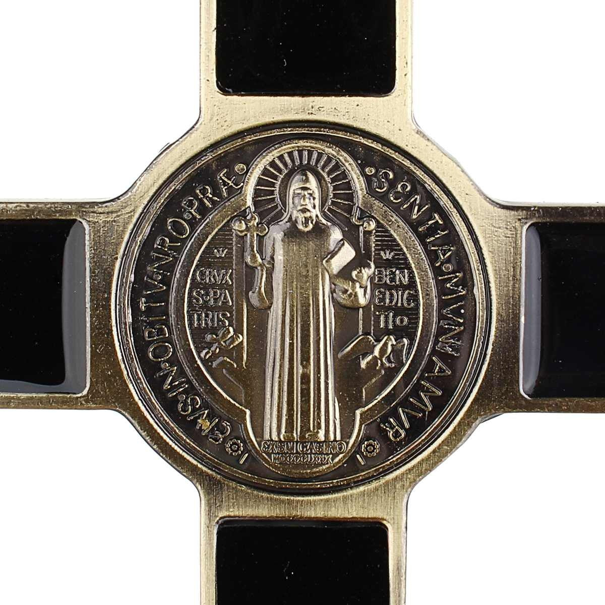 Benedictine Cross wall fixture