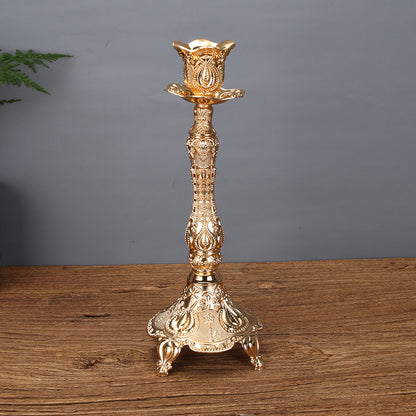 Tulip Candle Holder Candle Holder European Style Candlelight Dinner Props