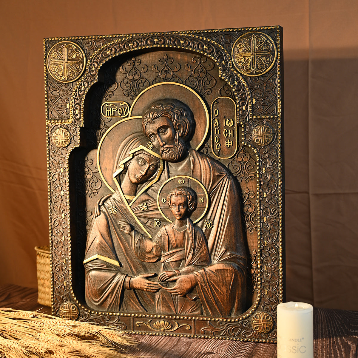 Holy Family Religious Icon