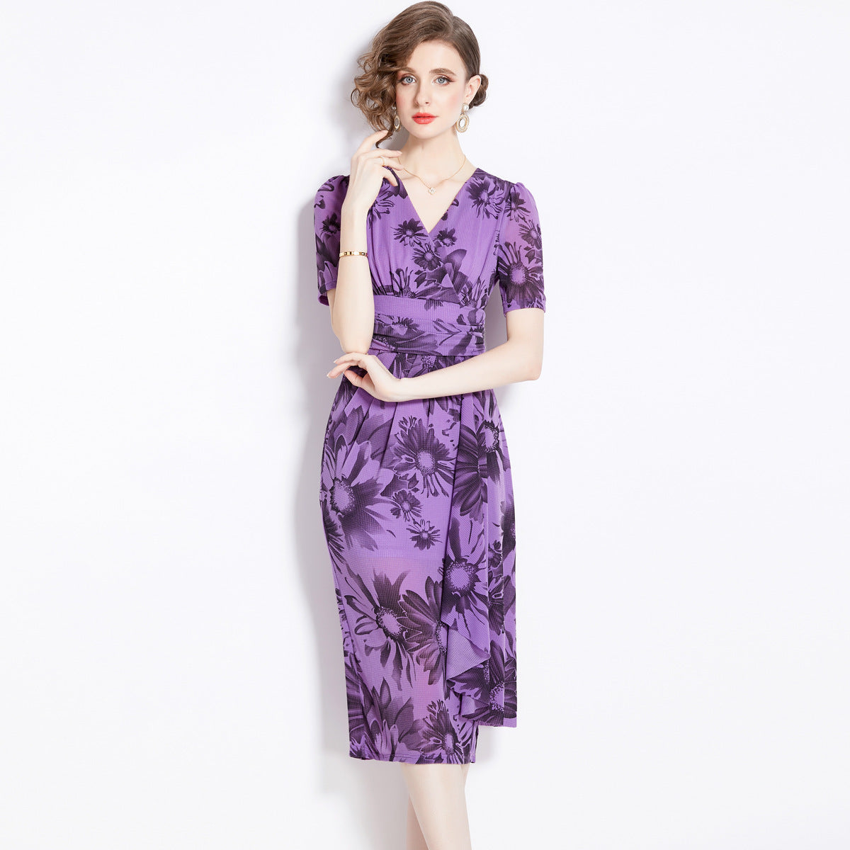 French-style High-grade Elegant Lady Dress for Spring and Summer