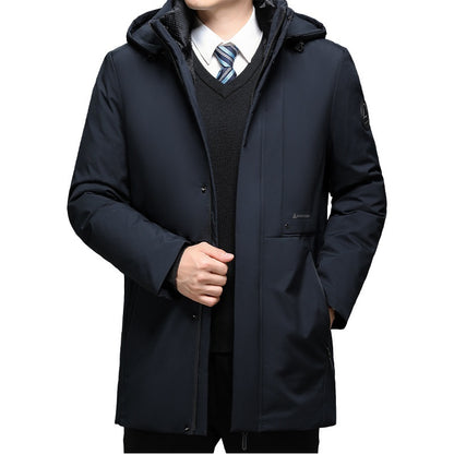 Men's Jacket Coat Thickened Plus Size Cotton Clothes