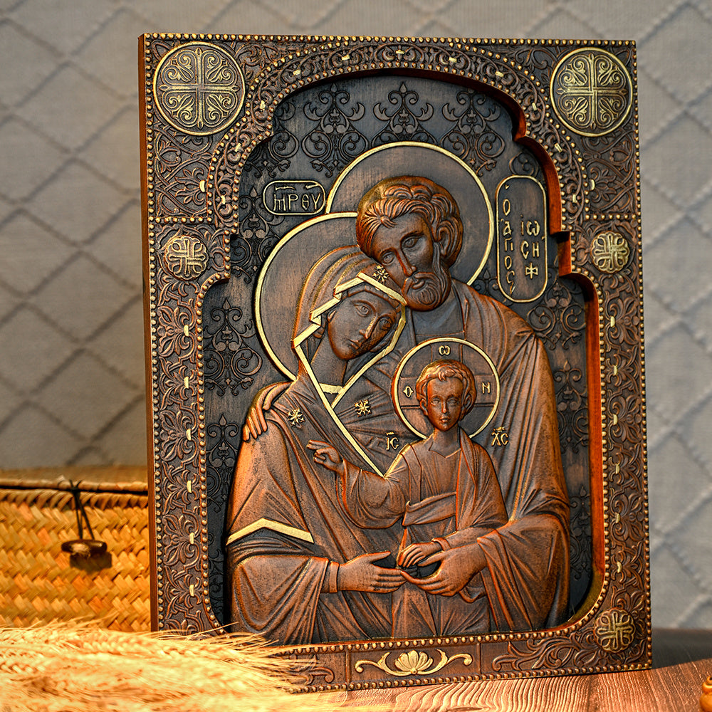 Holy Family Religious Icon