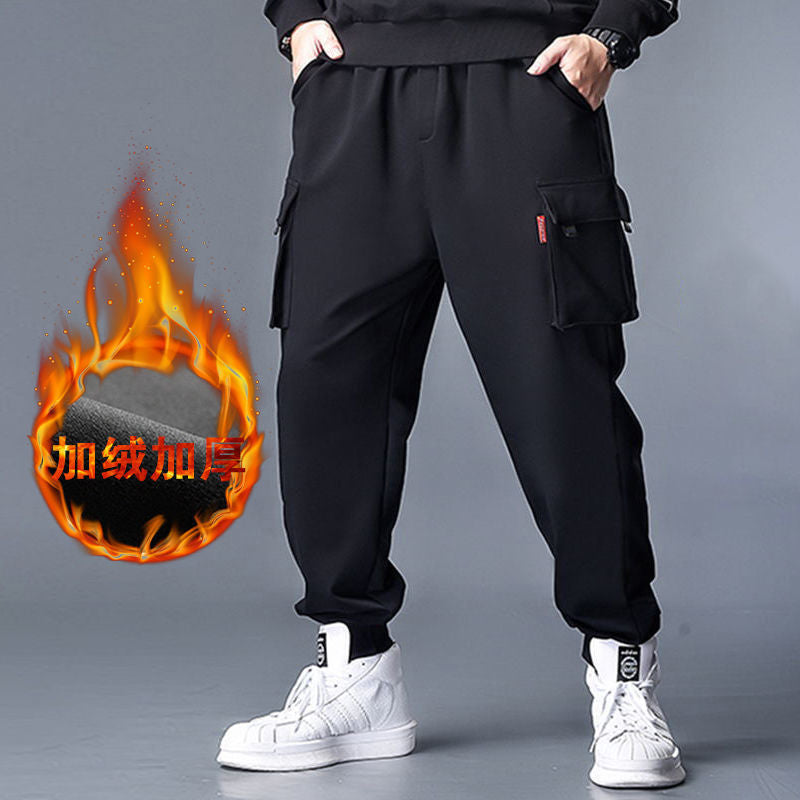 Polyester Plus Size Men's Casual Working Pants