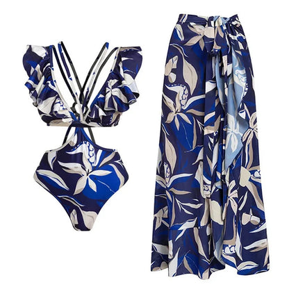 Fashion Printed Summer Swimsuit  for Women