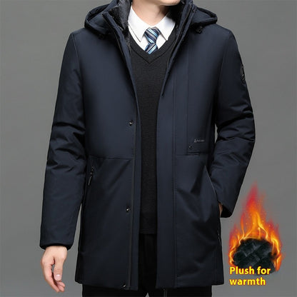 Men's Jacket Coat Thickened Plus Size Cotton Clothes